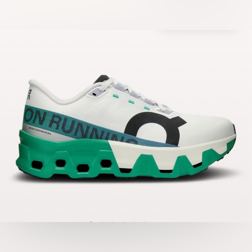 On Cloudmonster Hyper Women’s Running Shoes white/mint